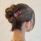 thumbnail image 5 of Horquillas para el pelo, horquillas elegantes para recogidos, mecanismo de bloqueo francés de doble muesca, horquillas que se sueltan, 5 of 6