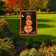 thumbnail image 3 of Happy Jacks Halloween Garden Flag Jack o'Lantern 12.5" x 18" Briarwood Lane, 3 of 4