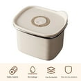 thumbnail image 4 of LCXmlly 304 Stainless Steel Crisper Box Reusable Stainless Steel Sealed Crisper Box Food Storage Containers with Lids Stackable Thick Lunch Box for Food Prep, 4 of 8