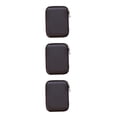 thumbnail image 4 of maskred 2.5 Sacoche Portable pour Disque Dur Externe avec Fermeture Éclair, Étui pour Disque Dur, Protection Adaptée, Noir 3Set, 4 of 6