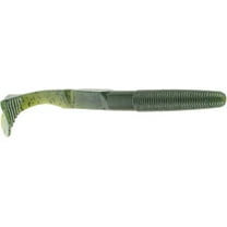 Yamamoto Swimming Senko Bait, Pumpkin Black Green Flake, 5-Inch Multi-Colored