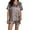 Z12-Black, variant on Yuncity Womens Easter Day Pajamas 2 Piece Short Sleeve Cute Bunny Print Button Down Shirt With Shorts Set Silk Satin Sleepwear Loungewear Soft Comfortable Breathable Pjs S-Xxl