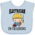 thumbnail image 3 of Inktastic Future Electrician in Training Boys Baby Bib, 3 of 4