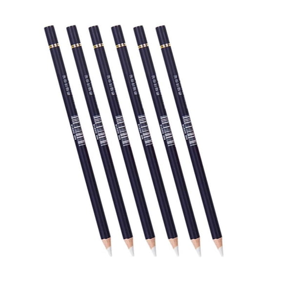 6X Professional Eraser Pencils Set Erasing Details Highlights for Sketching Pencils Drawings Fine Eraser for Beginners