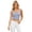 Blue, variant on Iyufng Women's Striped Tank Top Summer Slim Stretch Sleeveless Top