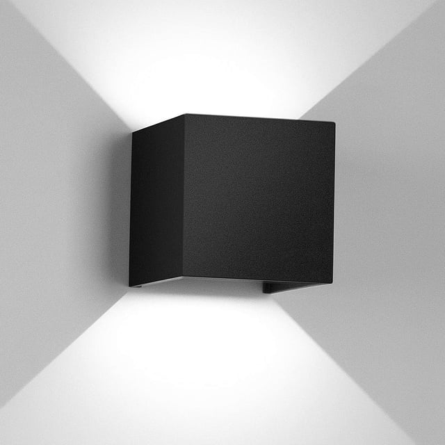 Apliques de pared para exteriores de diseño moderno, fuente de luz resistente, duradera y no reemplazable para patio, garaje y jardín