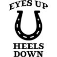 thumbnail image 2 of CafePress - Eyes Up Heels Down - 11 oz Ceramic Mug - Novelty Coffee Tea Cup, 2 of 4