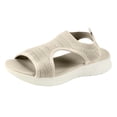 thumbnail image 1 of Zmoon Sandales Décontractées d'Automne pour Femmes Tête de Poisson Mode Talon Bas Chaussures de Sport Grande Taille, 1 of 6