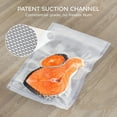 thumbnail image 5 of 4 Rolls 11" x 50' Vacuum Sealer Bags for Food, BPA Free Food Saver Rolls, Vacuum Seal Rolls for Seal-a-Meal and FoodSaver Vacuum Sealers, 5 of 7