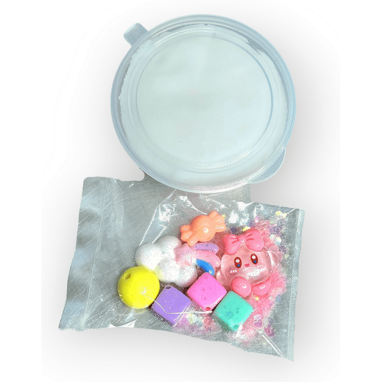Kirbys Candyland Handmade Clear Slime - Walmart.com