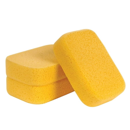 70005Q-3VP XL Grouting Super Sponge, 3 Pack, Professional, heavy duty sponge with premium density for removing excess grout By (Best Way To Remove Excess Grout)