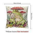 thumbnail image 4 of nygtbtfer Pillow Cases Cushion Covers Kids Decor Throw Pillow Set of 2 Decorative Throw Pillowcases for Cute Decor Beige Red Cushion Cases White, 4 of 7