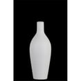 thumbnail image 1 of Urban Trends Collection 53037 Ceramic Bottle Vase with Short Neck, White - Small, 1 of 2