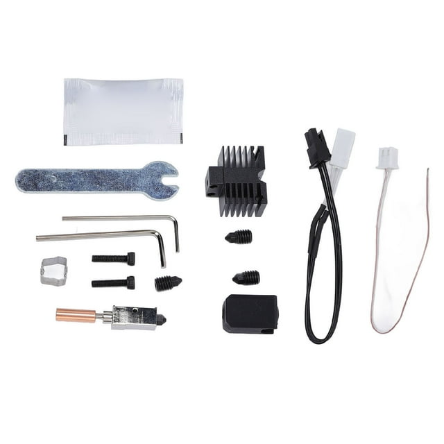 Kit de Hotend, Alta dureza Calentamiento rápido de calentamiento rápido con 0,4 mm 0,6 mm de 0,8 mm boquillas para qidi q1 pro