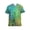 Multicolor4, variant on Men’s All Over Print Scale Pattern T-Shirt, Mermaid Dragon Scales Graphic Tee, Short Sleeve Crewneck,Sizes S-4XL