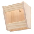 thumbnail image 4 of kusrkot Small Pet Wooden Rack Feeder Hay Lettuce Grass Nest Holder For Rabbit Guinea Pig, 4 of 9