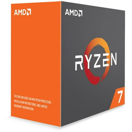 AMD Ryzen 7 1800x Processor, 3.6GHz, 8 Cores/16 Threads, (Amd Ryzen 7 1800x Best Motherboard)