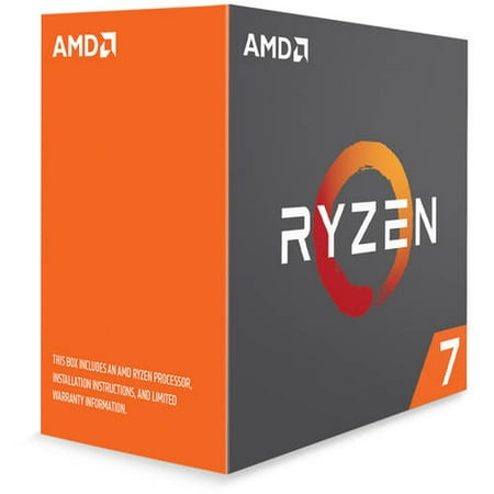 AMD Ryzen 7 1800x Processor, 3.6GHz, 8 Cores/16 Threads, Unlocked