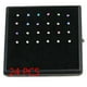 thumbnail image 5 of 24 piercings de acero quirúrgico con cristales y diamantes de imitación para la nariz (colores variados), 5 of 5