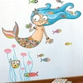 thumbnail image 1 of ADZif Ludo The Mermaid Wall Decal, 1 of 1
