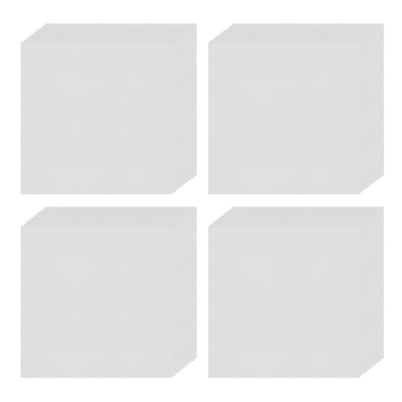 200pcs Foil Candy Wrappers, 6 x 6 Inch Chocolate Bar Wrappers, Aluminum Foil Paper (Silver, Fine Grid)