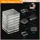 thumbnail image 3 of Uxcell 20 Pcs 30mm Soportes para Monedas de Dólar de Plata Cubiertas de Plástico Acrílico Clear Suministros para Colección de Monedas, 3 of 6