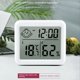 thumbnail image 2 of TermóMetro Digital Ultrafino, Medidor de Humedad ElectróNico AutomáTico, Reloj Despertador, HigróMetro Seco para Interiores LCD, 2 of 5