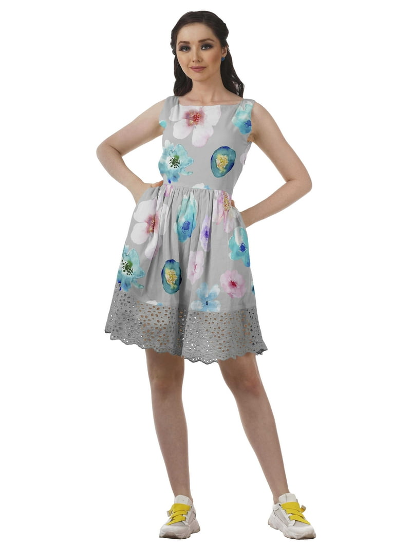 flared swing dress Grace Fit & Flare Swing Dress main image 1