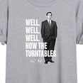 thumbnail image 3 of The Office - Well Well Well Turntables - Juniors Ideal Flowy Muscle T-Shirt, 3 of 5