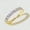Gold, variant on New 14K Gold Plated Solid Simulated Diamond Stackable Ring