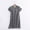 Gray, variant on Sakmal Comfy Nightgowns for Women 100% Cotton Sleep Dress Short Sleeve Black Striped Nightgowns