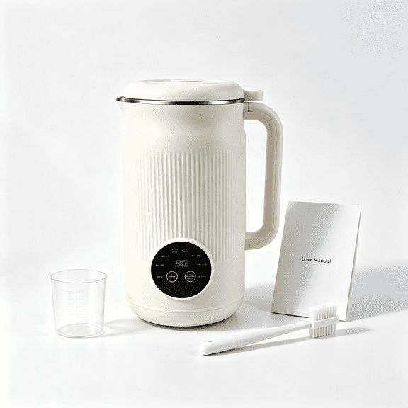 Yilush Nut Milk Maker 43 oz Almond Oat Soy Milk Maker Blender with Self-Cleaning, Delay Start and Keep Warm, Homemade Dairy-Free Milk Machine for Hot & Cold Drinks