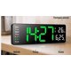 thumbnail image 5 of Reloj digital, pantalla de hora y temperatura, reloj de diseño moderno con regulador automático de brillo para adaptación de día a noche, temporizador y función de cuenta regresiva para una, 5 of 5