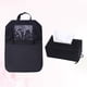 thumbnail image 2 of Bolsa colgante para asiento trasero de coche, impermeable, antipatadas, organizador multifunción para tabletas, porta agua y comida con organizador de pañuelos (negro), 2 of 7