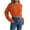 Orange, variant on hotojiny Sweaters for Women Long Sleeve Hollow Out Casual Cropped Sweater Crew Neck Backless Knit Pullover Tops