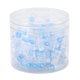 thumbnail image 1 of Filtros de cigarrillos de plástico desechables de grado alimenticio - 100 piezas, filtrado de tres capas para reducir el alquitrán y las manchas de humo, 1 of 10