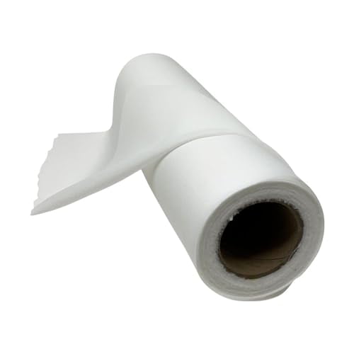 H.B.I. Products Soft & Cozy Stitch Cover 9" x 10 Yd Roll Woven Iron On Cover Up Stabilizer for Machine Embroidery Lightweight Stabilizer