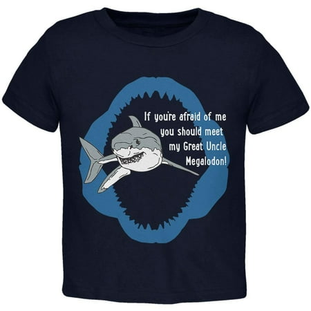 Old Glory Shark Great White Great Uncle Megalodon Toddler T Shirt Navy 3t Walmart Com Walmart Com - cat roblox megalodon shark