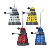 Kurt Adler (## DW3151) Doctor Who Dalek Ornament Gift, Set of 4