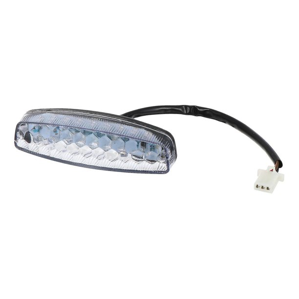 Luz de freno trasera todoterreno de 12 V, luz de freno LED para ATV, luz de conducción para motocicleta