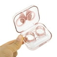 thumbnail image 4 of Unique Bargains 1 Set Contact Lens Case Integrated Bow Lens Storage Case Pink, 4 of 5