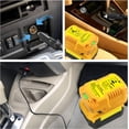 thumbnail image 6 of Replace DCB112 Mini Car Charger for Dewalt 20V Battery, Portable Quick Car Charger for Dewalt 20V/60V, Cigarette Lighter Plug, 1/2 Size for DCB112 (only for 20V/60V Battery), 6 of 7