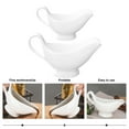 thumbnail image 2 of 2 Pcs Steak Sauce Bucket Wine Glasses Gravy Container Insulated Wine Tumblers with Lids Gravy Boat, 2 of 6