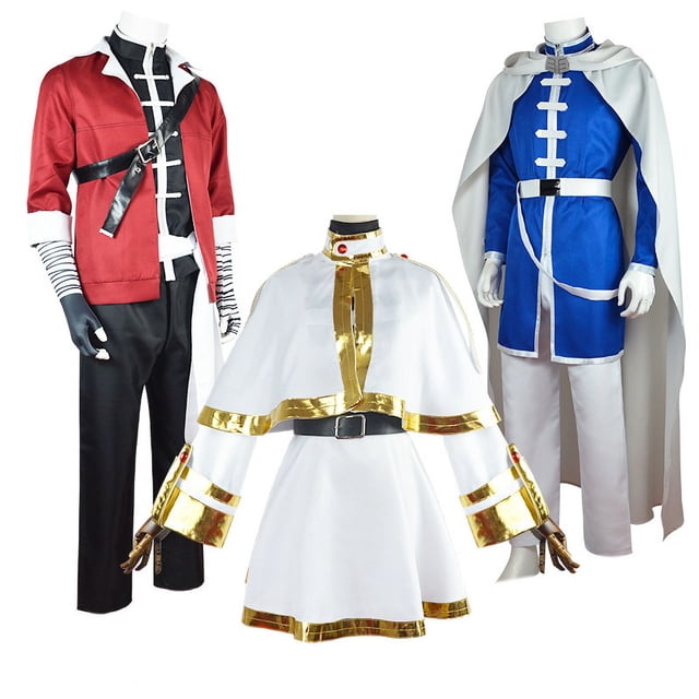 Conjunto de cosplay de estilo de personaje de dibujos animados para hombres y mujeres, cómodo y de alta calidad y duradero