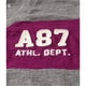 thumbnail image 2 of Aeropostale - Camiseta con adornos A87 a rayas para hombre, gris, XS Aeropostale Camiseta adornada, 2 of 2