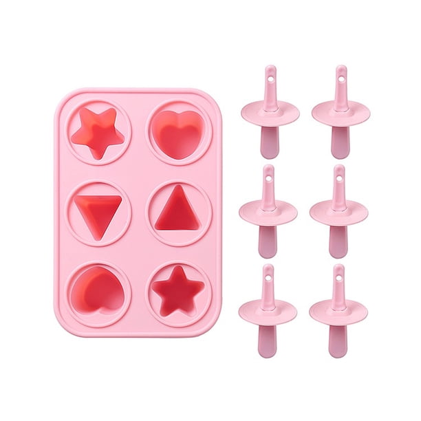 Juego de moldes for paletas de helado de silicona de 6 piezas DIY - Fabricante de paletas hecho a mano for deliciosos dulces congelados