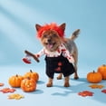 thumbnail image 2 of Vibrant Life Halloween Butcher Costume for Dogs and Cats, Multicolor, XS, 2 of 6