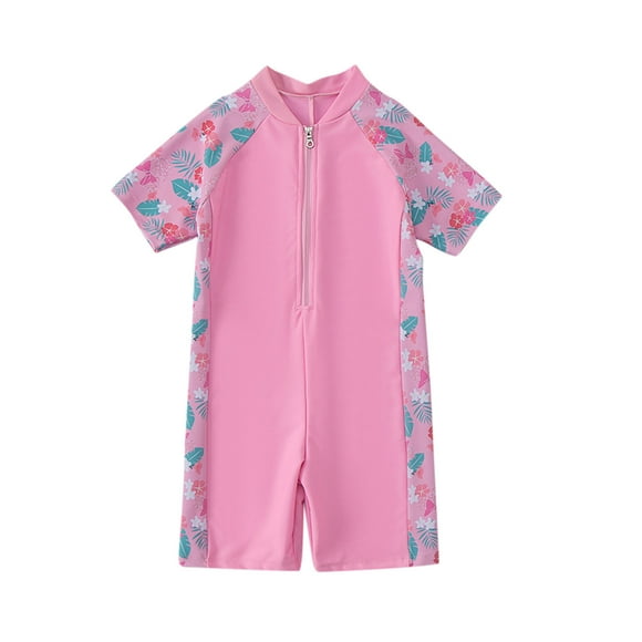 Odeerbi 3-11 Años Traje de Baño de Una Pieza Para Niñas Traje de Baño de Una Pieza Para Entrenamiento Atlético de Verano Traje de Baño de Surf