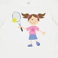 thumbnail image 4 of Inktastic Tennis Girl Girls Baby T-Shirt, 4 of 5