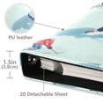 thumbnail image 3 of FORMRS 3 Ring Photo Album 4"x6" Self Adhesive Large Capacity PU Leather Cover, Ice Hockey, 3 of 8